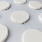 Makeup Sponge Puff Manufacturer - Wet&Dry Dual-use Beige White SBR Round/Square Foundation Facial Cosmetic