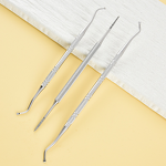 Nail Remover Manufacturer - Factory Wholesale Stainless Steel Double-head Nail Groove Spoon Set