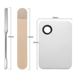 Makeup Spatula Manufacturer - Multi-function Stainless Steel Cosmetic & Stirring Rod Tool