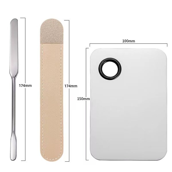 Makeup Spatula Manufacturer - Multi-function Stainless Steel Cosmetic & Stirring Rod Tool