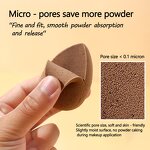Beauty Sponge Manufacturer - Eco Friendly Degradable Coffee Grounds Makeup Powder Puff for Wet and Dry Use