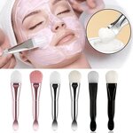 Makeup Brush Manufacturer - Dual-Ended Luxury Vegan Pink Handle Single Face Masking for Foundation Wholesale