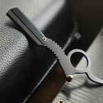 Razor Holder Manufacturer - Professional Barber Finger Colorful Stainless Steel Mini Folding Edge Shaving