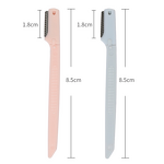 Eyebrow Razor Set Manufacturer - 2pcs Beginner Mini Safety Stainless Steel Tip Anti-Scratch Shaving Hair Removal