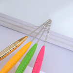 Eyebrow Comb Manufacturer - New Removable Brush Head Steel Tail Needle Clean Broken Hair Edge Double Sided Control