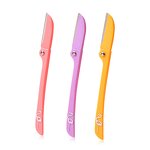 Facial Razor Manufacturer - Multipurpose Stainless Steel Shaver Foldable Plastic Portable Hair Trimmer for Women