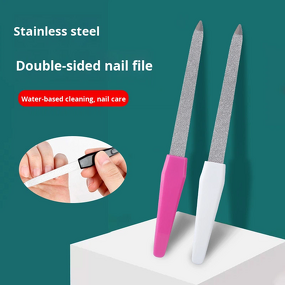 Glass Nail File Manufacturer - Professional Buffer Stainless Steel Polish Supplier
