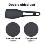 Foot File Manufacturer - Plastic Handle Pedicure Sandpaper for Dead Rough Skin Staple Remover