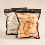 Powder Puff Manufacturer - 30pcs Beauty Trapezoid Triangle Small Latex Sponge Makeup Remover Portable