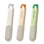 Pedicure Knife Manufacturer - 3 in 1 Professional Callus Remover Plastic Foot File with Brush