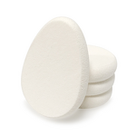 Makeup Sponge Manufacturer - Manufacturer Wholesale White Beauty Latex Round Disposable Foundation Facial Cosmetic