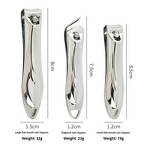 Nail Clippers Set Manufacturer - Wholesale High-End Carbon Steel with Nail File Flat & Slanted Blade Tips