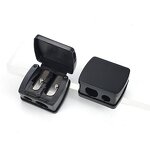 Pencil Sharpener Manufacturer - Wholesale Manual Lip Liner Eyebrow Stainless Steel Cosmetic Tool Pink White Black