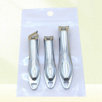 Nail Clippers Set Manufacturer - Wholesale High-End Carbon Steel with Nail File Flat & Slanted Blade Tips