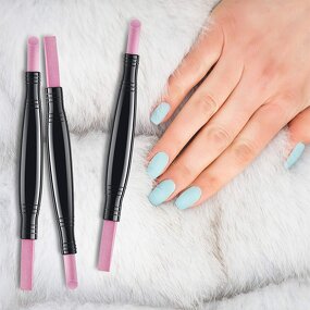 Cuticle Pusher Manufacturer - Double-head Quartz Manicure Tool for Dead Skin Removal Pen