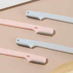 Eyebrow Razor Set Manufacturer - 2-Piece Beginner Mini Safety Shaving Anti-Scratch Trimming for Women PU+Stainless Steel