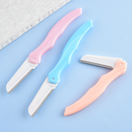Eyebrow Razor Manufacturer - New Stainless Steel Wholesale Foldable Shaver Trimmer Trimming Knife