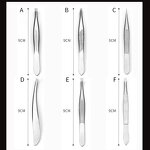 Eyelash Tweezers Manufacturer - Professional Stainless Steel Straight Gold with Custom Logo Slanted Tip Long