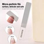 Manicure Set Manufacturer - 4pcs Portable Travelling Nail Clippers Kit Women Gift Nail Care with Case