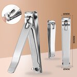 Nail Clipper Kit Manufacturer - Professional Curved Carton Steel for Toe and Finger Thick Nails