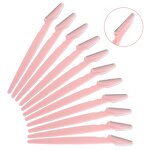Eyebrow Razor Set Manufacturer - Private Label 12pcs Eyebrow Trimmer Face Razor Hair Remover for Beauty Tools