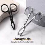Salon Tweezers Manufacturer - Portable Beauty Tool Stainless Steel with Easy Scissor Handle for Men Women