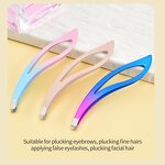 Eyebrow Tweezers Manufacturer - Custom Wholesale Stainless Steel Anti-Static Handmade Thinner Tip Bite Tight Grid