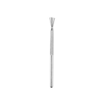 Nail Painting Tool Manufacturer - Stainless Steel Silver 7 Pin Liner Pen Dotting Brush Handle Gel Tool