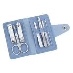 Nail Clipper Set Manufacturer - 7-Piece Carbon Steel with Foldable Bag Home Beauty Kit Manicure Tools Gift