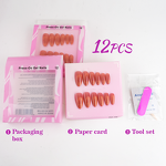 Press-On Nails Manufacturer - Wholesale French Style Handmade ABS Square Cat Eye High Sparkling Crystal