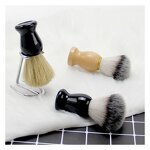 Shaving Razor Set Manufacturer - Classic Black Safety Mini Stainless Steel with Black Badger Shaving Brush