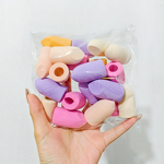 Finger Makeup Sponge Manufacturer - Finger Egg Shape Facial Latex Free Dauber and Powder Puff