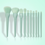 Makeup Brush Set Manufacturer - Candy Color 10-Piece for Beginners Soft Bristles Integrated Handle