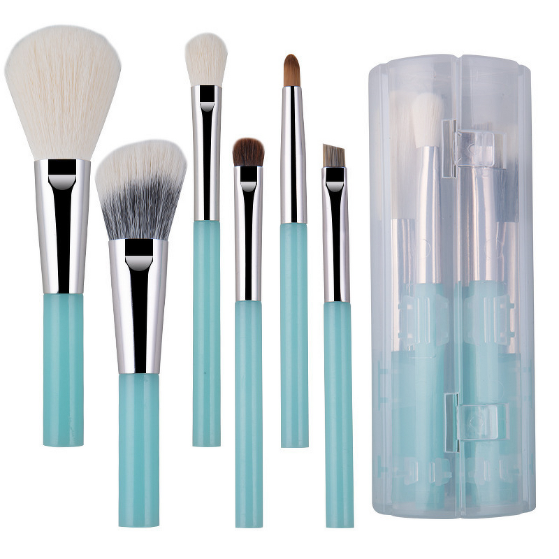 Makeup Brush Set Manufacturer - 6Pcs Concealer Brush Blush Loose Powder Eye Shadow Highlighter Foundation Beauty Tools