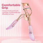 Eyelash Curler Manufacturer - Customized Luxury Japanese Spring Portable Lifting Beauty Tool for Eye Makeup