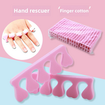 Toe Separators Manufacturer - Wholesale EVA Soft Bunion Corrector Finger Dividers Nail Art Pedicure Manicure Model