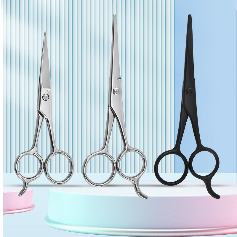 Mustache Scissors Manufacturer - Men's Beard Grooming Factory Stainless Steel Black Sharp Blade Tip