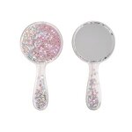 Cosmetic Mirror Manufacturer - Wholesale Square Diamond Rhinestone Bling Star Shaped Handheld Magnifying Double Sided