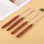 Nail Stirring Stick Manufacturer - Natural Wood Glue Mixing Halo for Oil Dyeing & Color Painting Makeup Tools