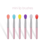 Lip Gloss Brush Manufacturer - Mini Silicone Applicator Rubber Lipgloss Lip Mask Cosmetic Brush