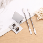 Makeup Stick Tools Set Manufacturer - Factory Stainless Steel Ring Palette Mini for Mixing Foundation