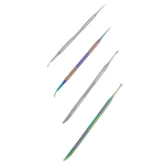 Manicure Tool Manufacturer - New Double-Ended Steel Pusher Horseshoe Head for Gel Polish Cuticle Removal