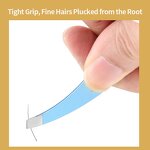 Eyebrow Tweezers Manufacturer - Custom Wholesale Stainless Steel Anti-Static Handmade Thinner Tip Bite Tight Grid