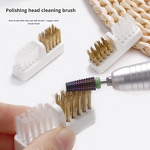 Nail Drill Brush Manufacturer - Cleaning Nail Polish Remover Dust Dual-use Stainless Steel Wire Electric Grinder