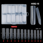 Nail Forms Manufacturer - 120pcs Crystal Glass Full Cover False Mold Quick Building Extension Tool