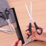 Hair Thinning Scissors Manufacturer - OEM Wholesale Customize Logo Professional 5pcs Set Hair Cutting
