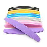 Nail File Manufacturer - Wholesale Half-Moon Sponge Sanding Double-Sided Coarse Fine Sand Sponge