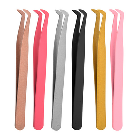 Eyelash Tweezers Manufacturer - Wholesale Stainless Steel Pointed Tip Durable Private Label Diamond Grip