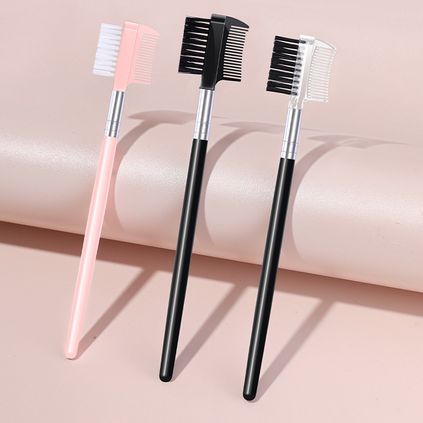 Lash Comb Brush Manufacturer - 2-in-1 Ultra-Thin Double Sided Lamination Multi-Function Eyelash Extension Tools