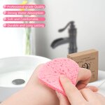 Facial Cleaning Puff Manufacturer - Spa Estheticians Cellulose Compressed Massage Face Sponges for Makeup Cleansing